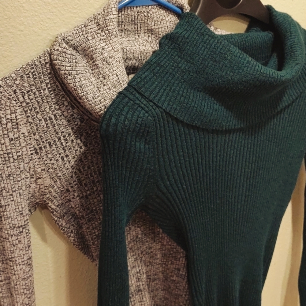 TWO Cowl Neck Sweathers